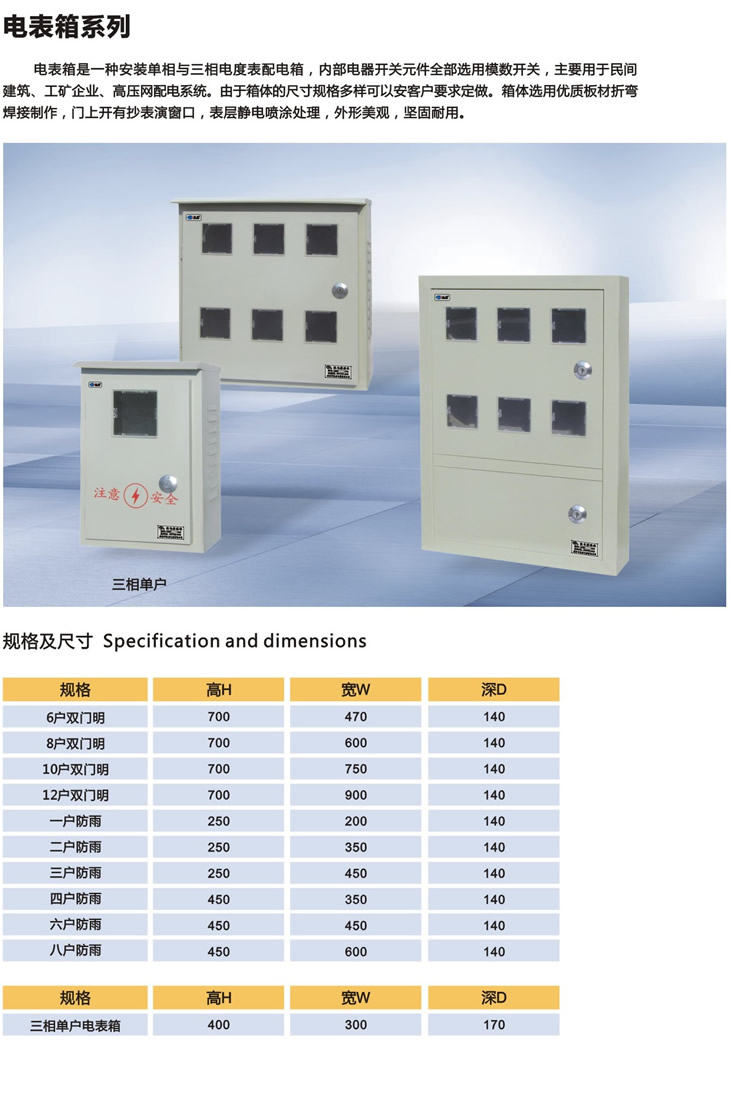 电表箱系列